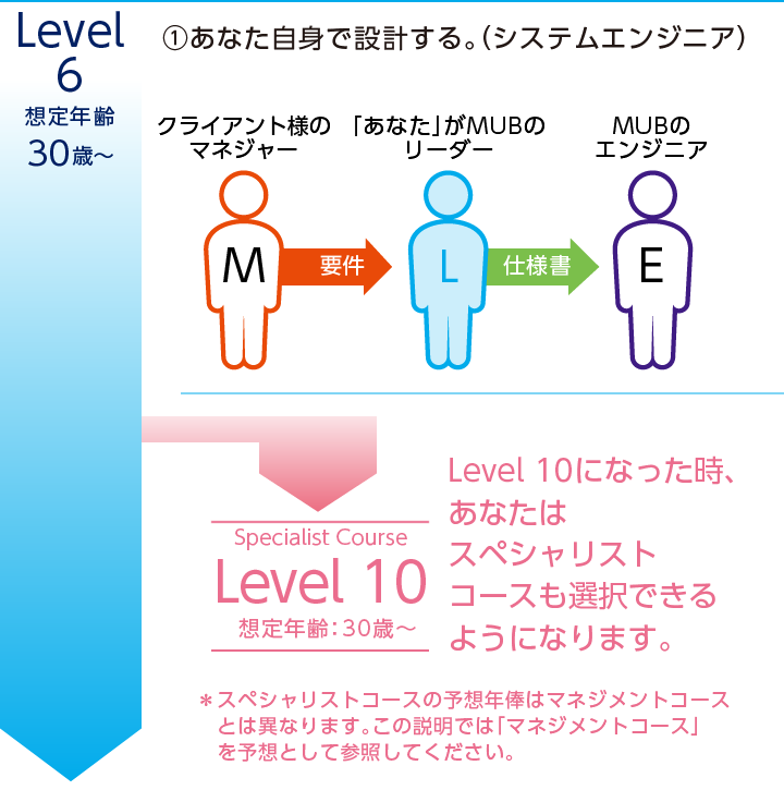 Level.6／想定年齢：30歳〜／予想年俸350万円